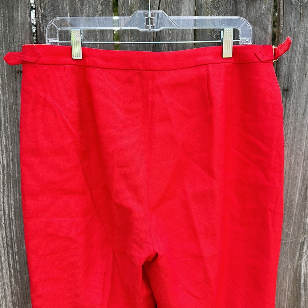 J.Crew Slim-Fit Flare Pant in Stretch Blend Linen - Picture 8 of 13